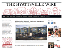 Tablet Screenshot of hyattsvillewire.com